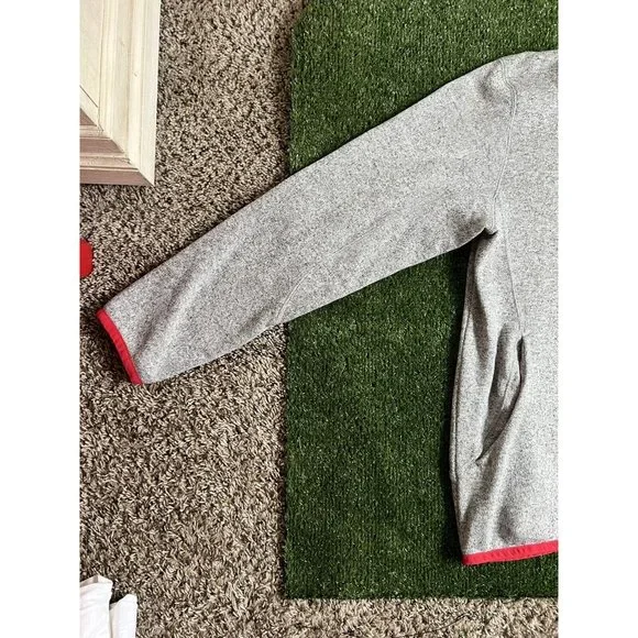 Detroit Red Wings NHL GIII Sports Pull Over Mens Large Gray/Red - Picture 3 of 10